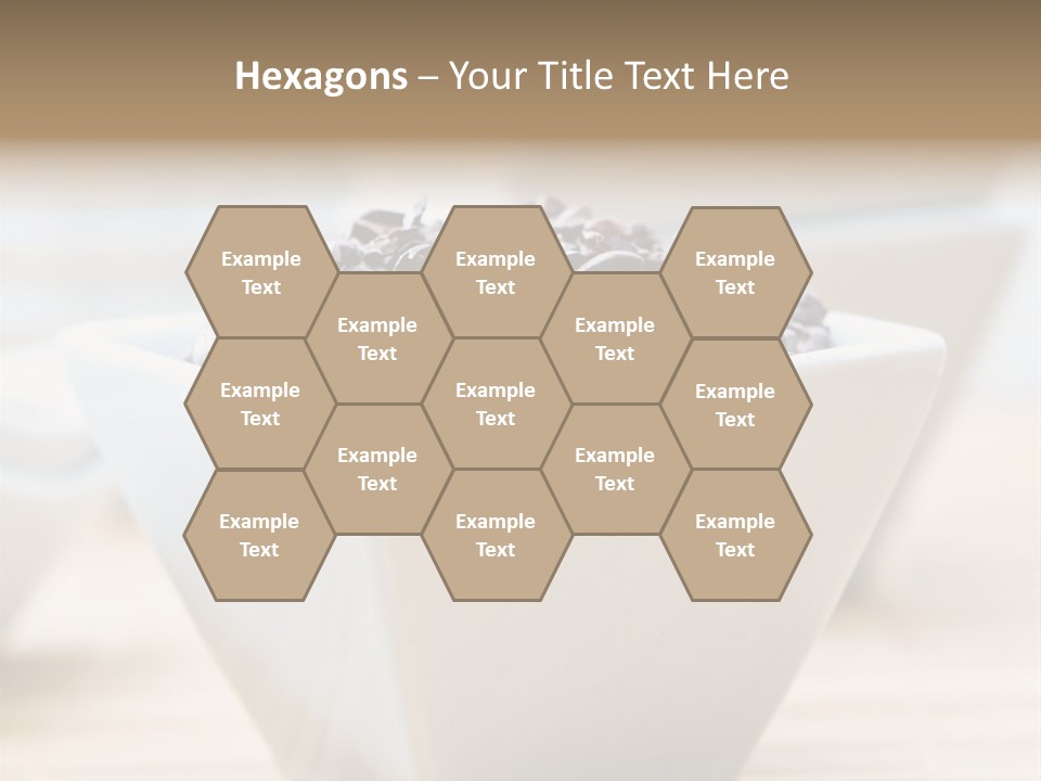 Cocao Brown Chocolate PowerPoint Template