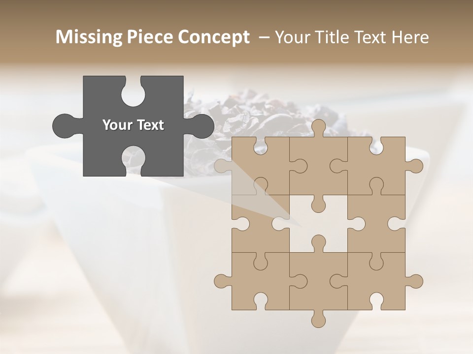 Cocao Brown Chocolate PowerPoint Template