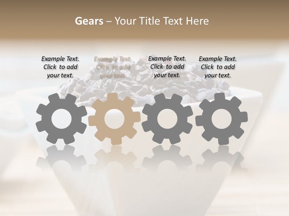 Cocao Brown Chocolate PowerPoint Template