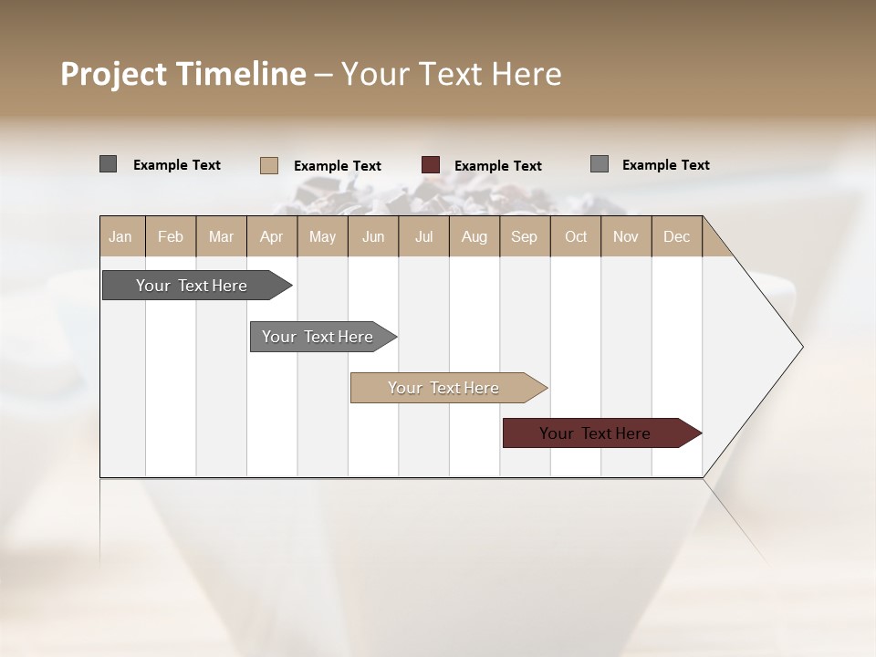 Cocao Brown Chocolate PowerPoint Template