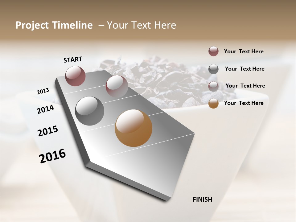 Cocao Brown Chocolate PowerPoint Template
