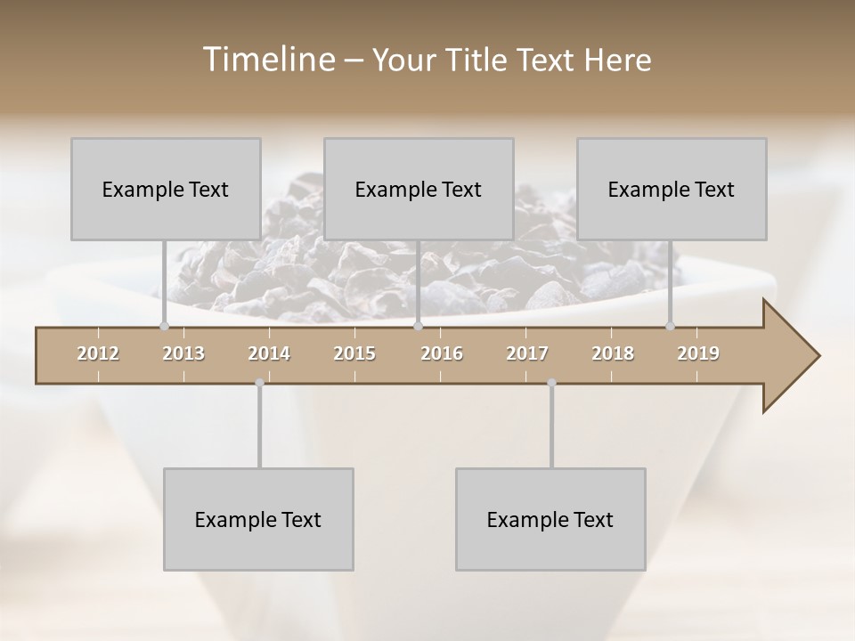 Cocao Brown Chocolate PowerPoint Template