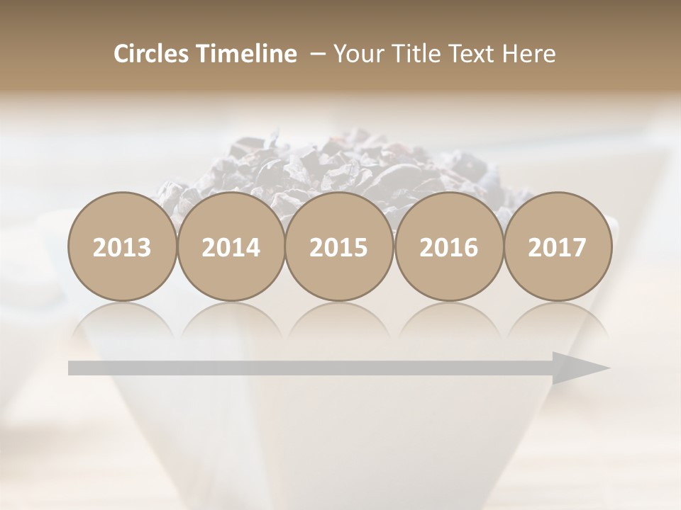 Cocao Brown Chocolate PowerPoint Template