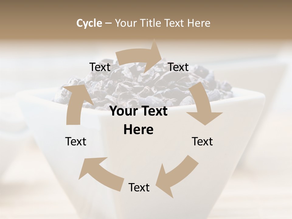 Cocao Brown Chocolate PowerPoint Template