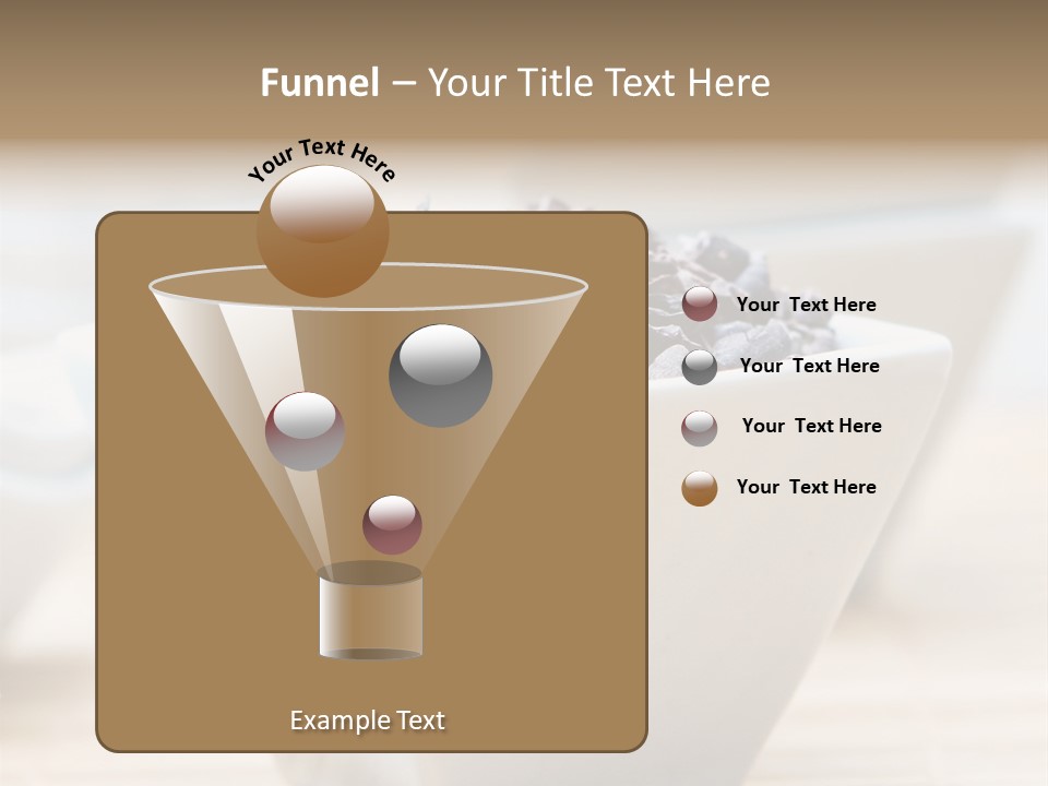 Cocao Brown Chocolate PowerPoint Template