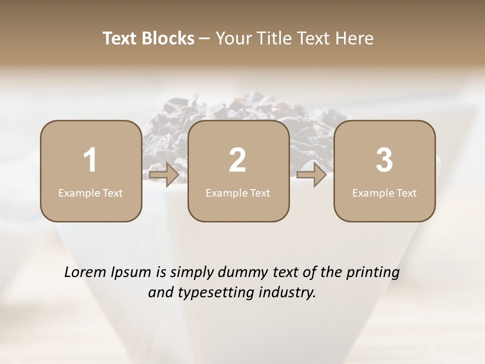 Cocao Brown Chocolate PowerPoint Template