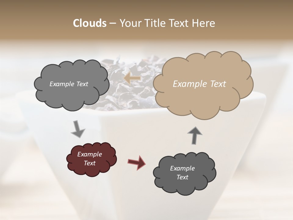 Cocao Brown Chocolate PowerPoint Template