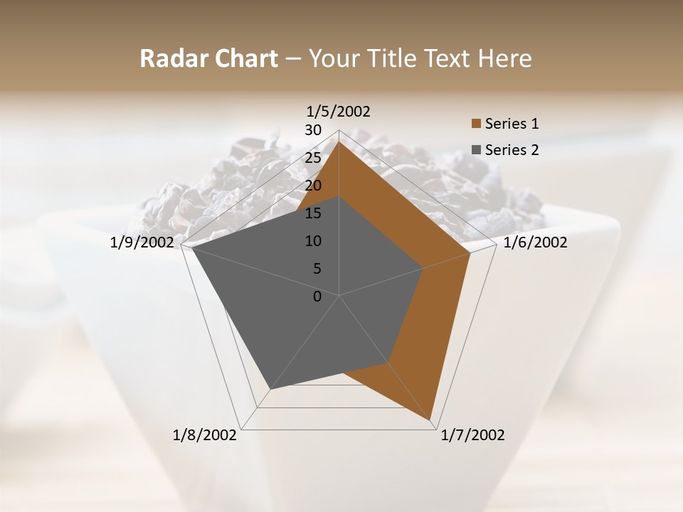 Cocao Brown Chocolate PowerPoint Template