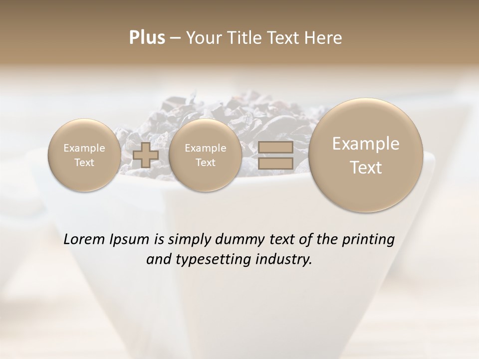 Cocao Brown Chocolate PowerPoint Template