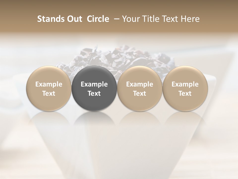 Cocao Brown Chocolate PowerPoint Template