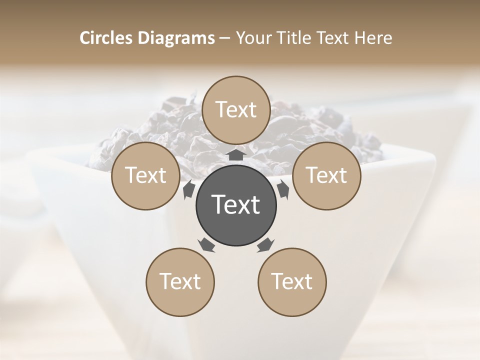 Cocao Brown Chocolate PowerPoint Template