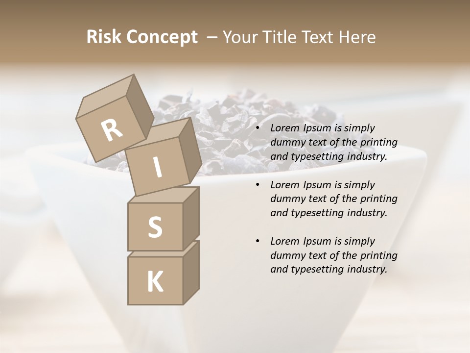 Cocao Brown Chocolate PowerPoint Template