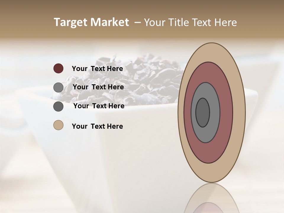 Cocao Brown Chocolate PowerPoint Template