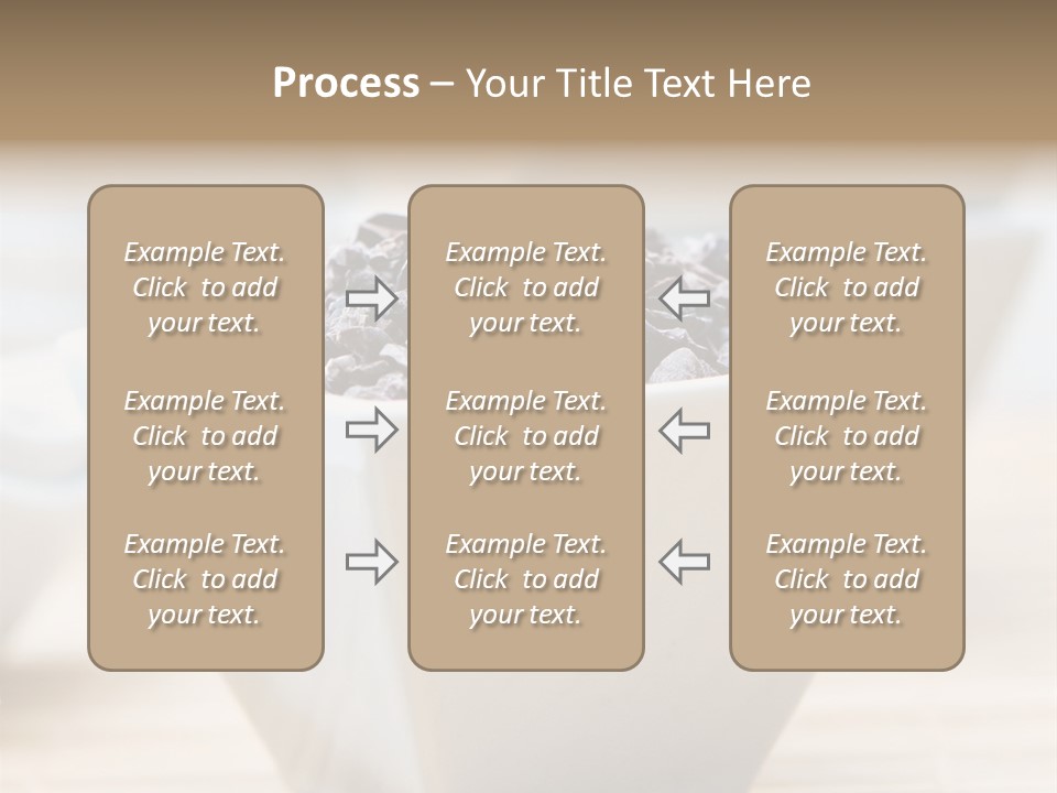 Cocao Brown Chocolate PowerPoint Template