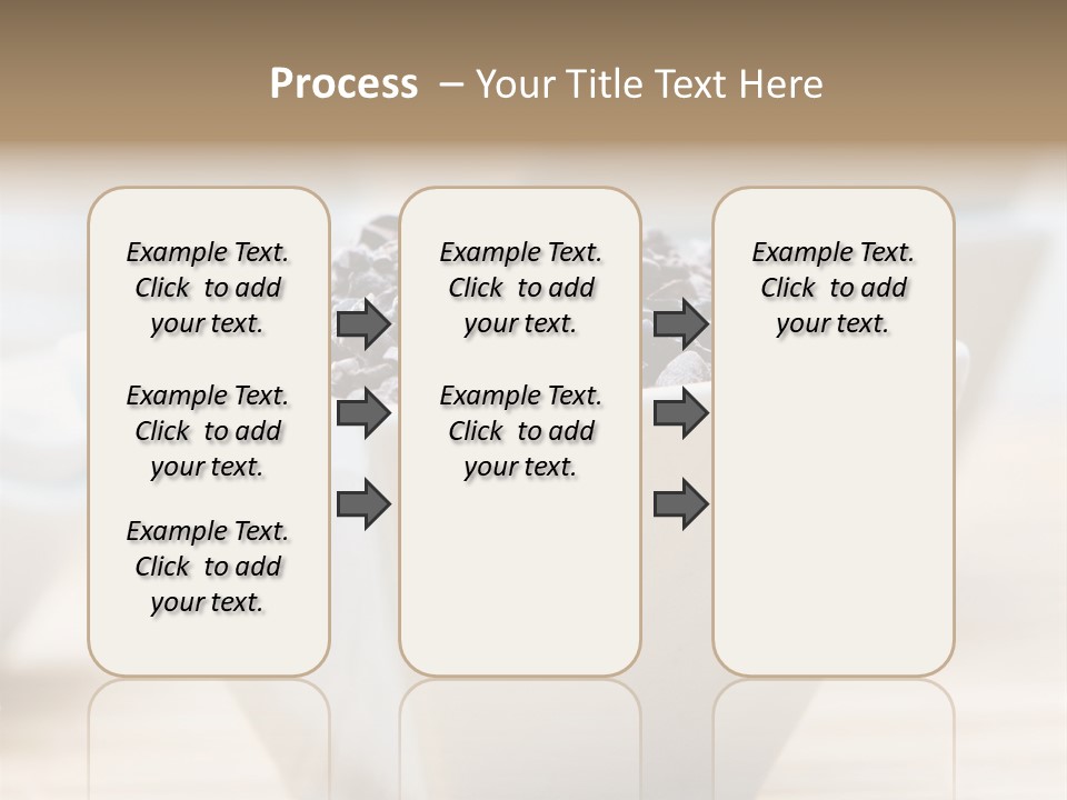 Cocao Brown Chocolate PowerPoint Template