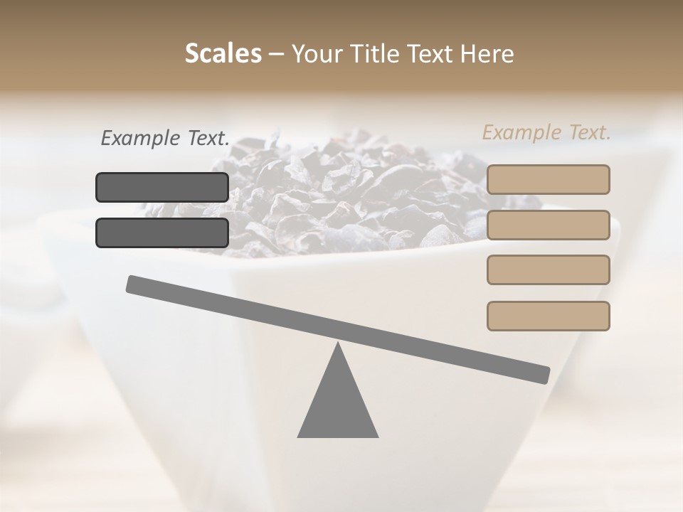Cocao Brown Chocolate PowerPoint Template