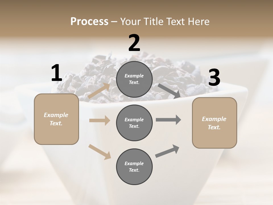 Cocao Brown Chocolate PowerPoint Template