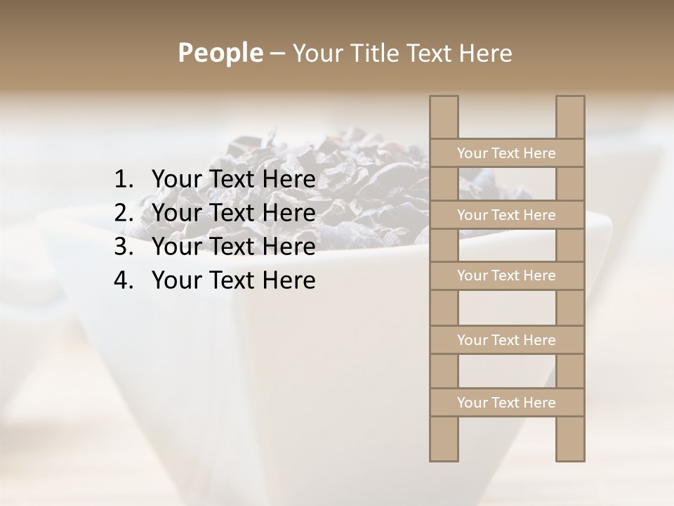 Cocao Brown Chocolate PowerPoint Template