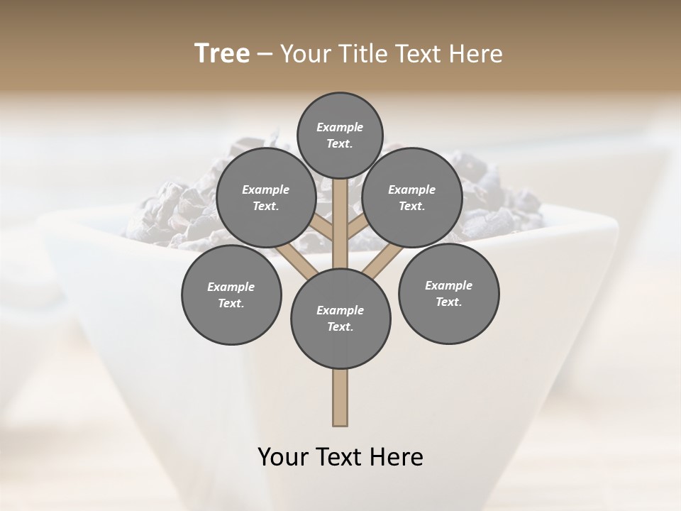 Cocao Brown Chocolate PowerPoint Template