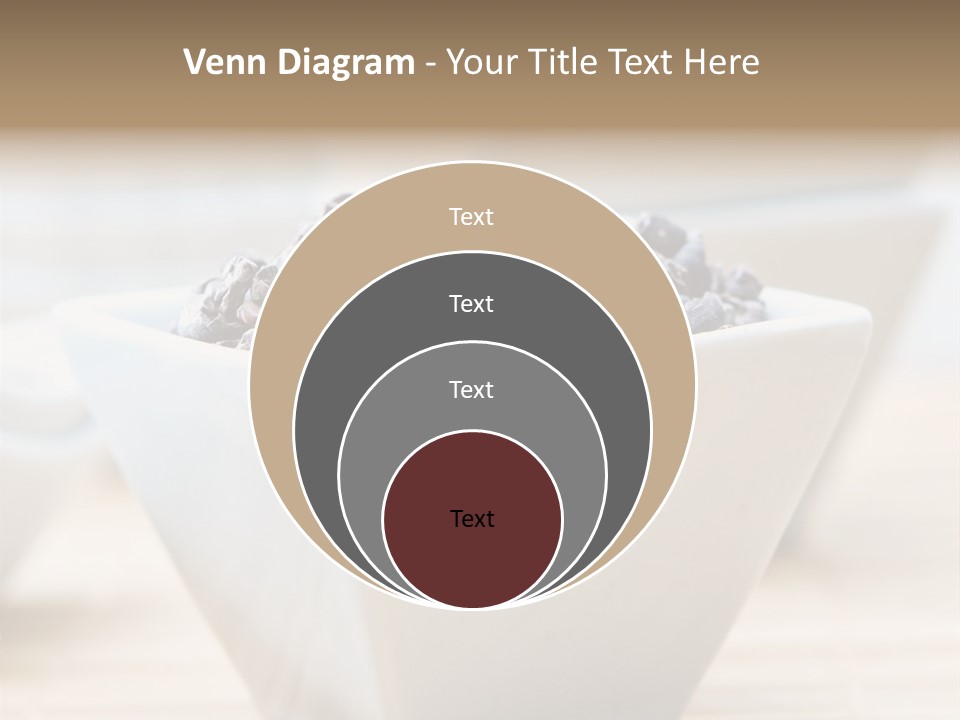 Cocao Brown Chocolate PowerPoint Template