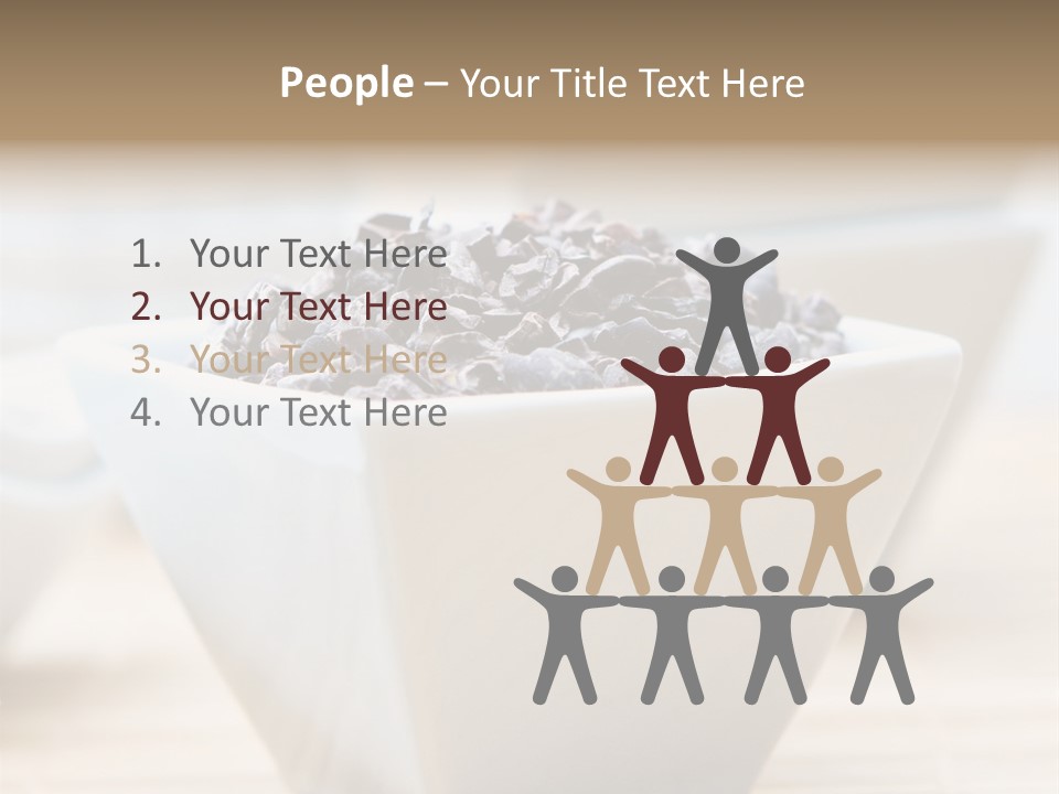 Cocao Brown Chocolate PowerPoint Template