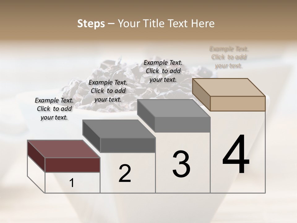 Cocao Brown Chocolate PowerPoint Template