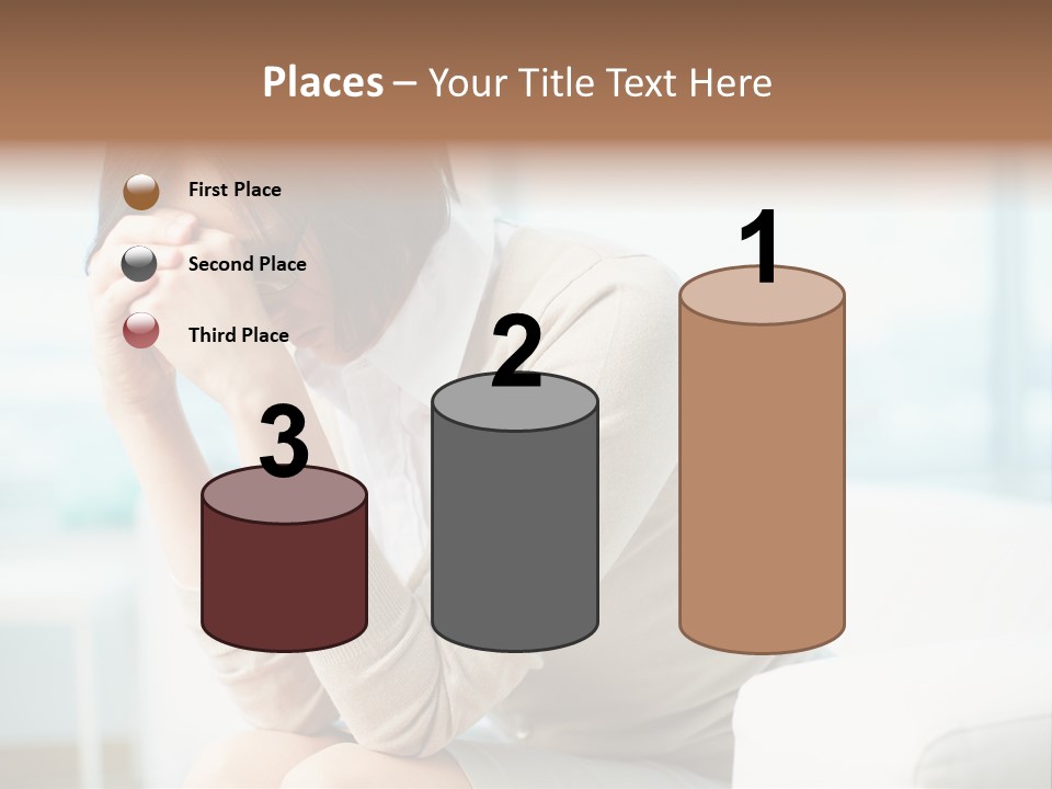 Unhappy Mentalcare Office PowerPoint Template