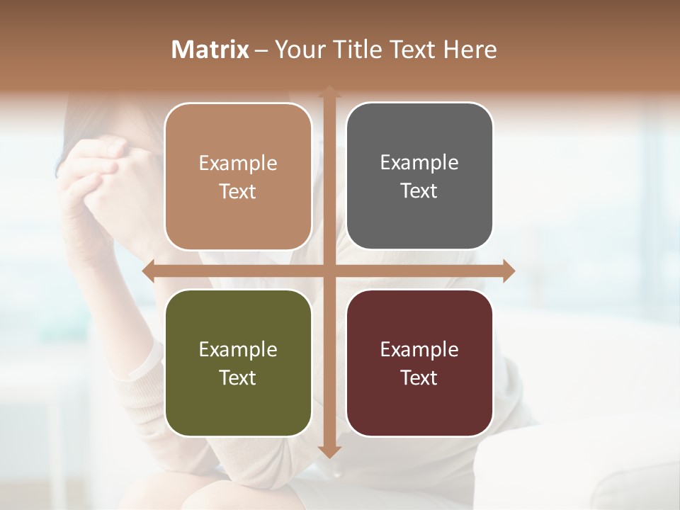 Unhappy Mentalcare Office PowerPoint Template