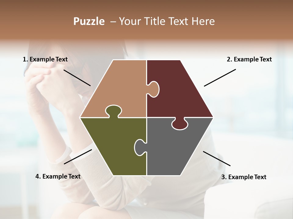 Unhappy Mentalcare Office PowerPoint Template