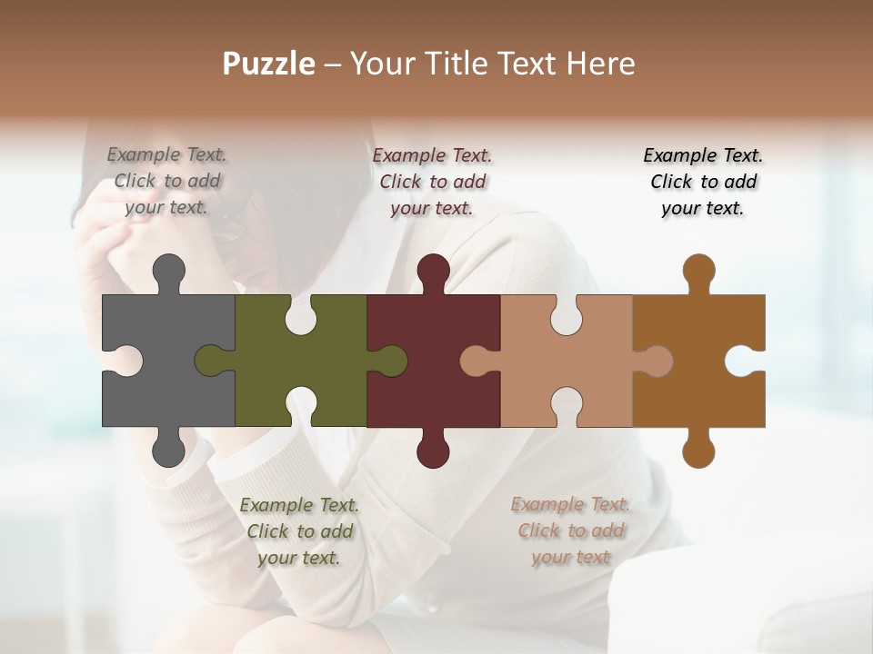 Unhappy Mentalcare Office PowerPoint Template