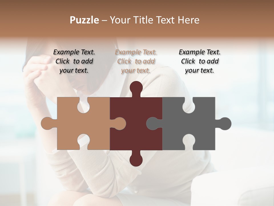 Unhappy Mentalcare Office PowerPoint Template