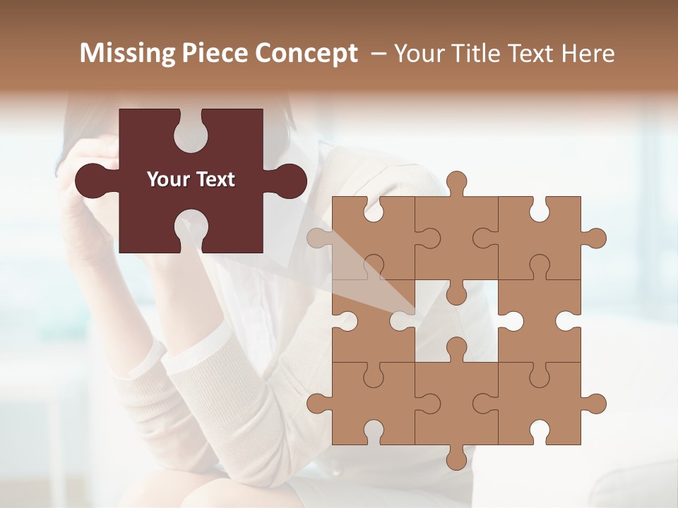 Unhappy Mentalcare Office PowerPoint Template