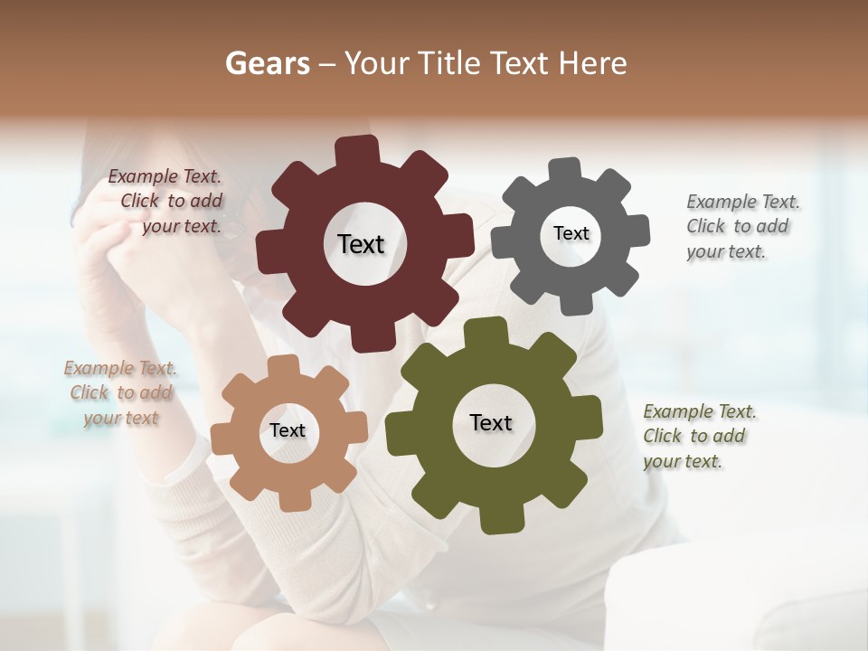 Unhappy Mentalcare Office PowerPoint Template