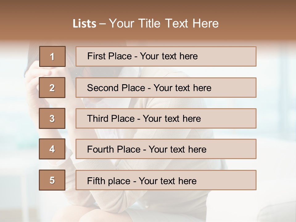 Unhappy Mentalcare Office PowerPoint Template