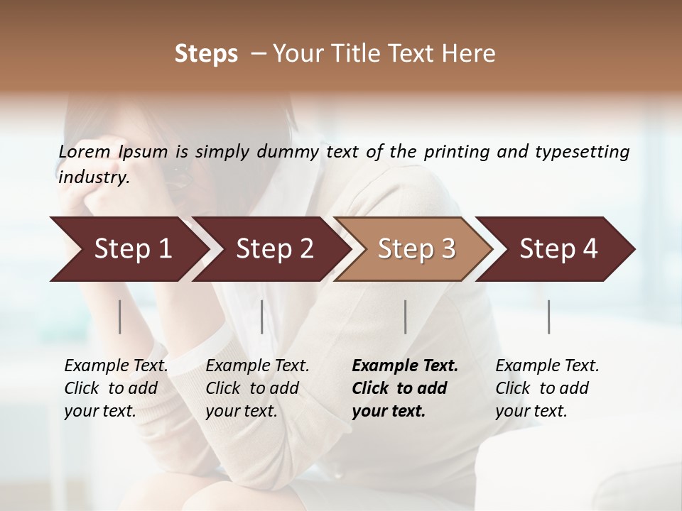 Unhappy Mentalcare Office PowerPoint Template
