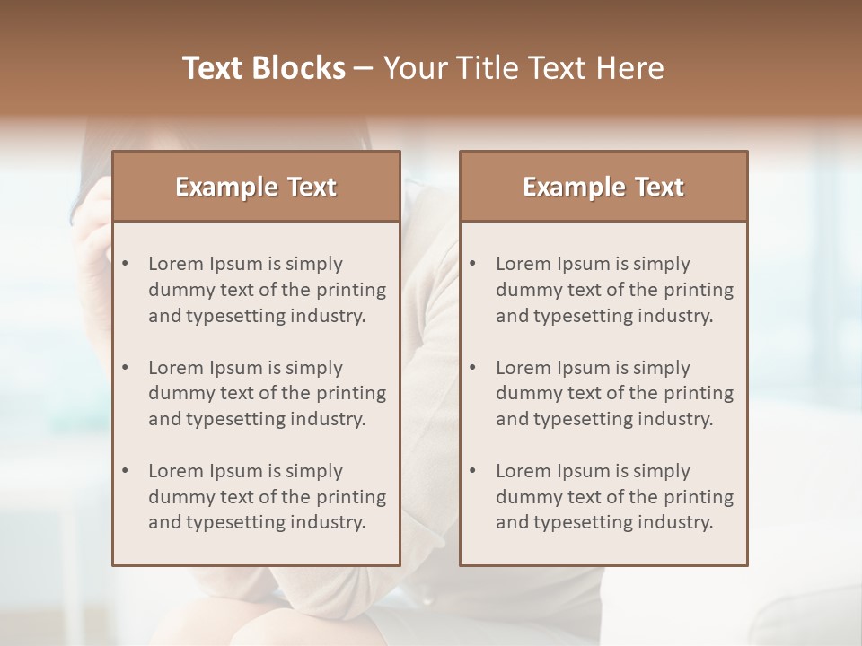 Unhappy Mentalcare Office PowerPoint Template