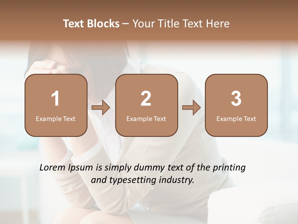 Unhappy Mentalcare Office PowerPoint Template