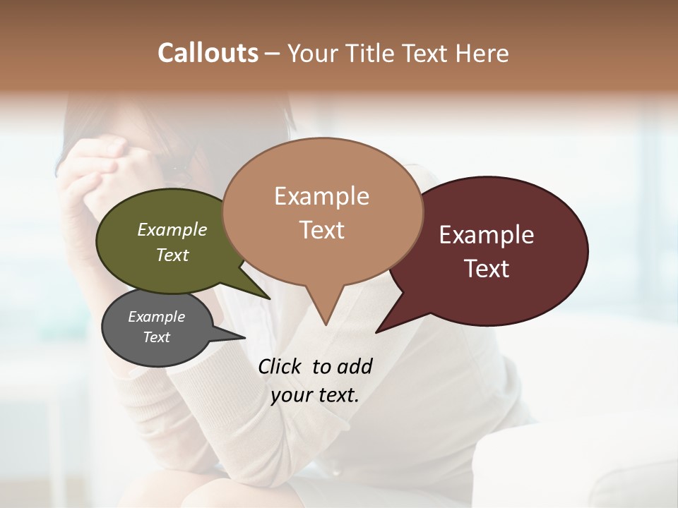 Unhappy Mentalcare Office PowerPoint Template