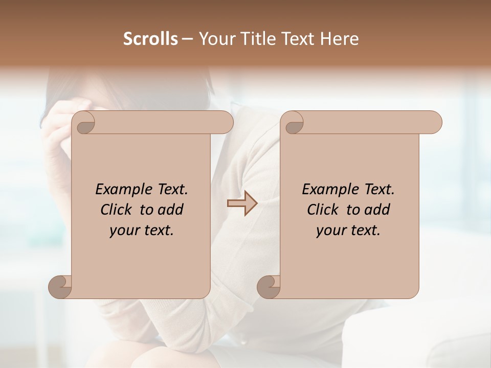 Unhappy Mentalcare Office PowerPoint Template