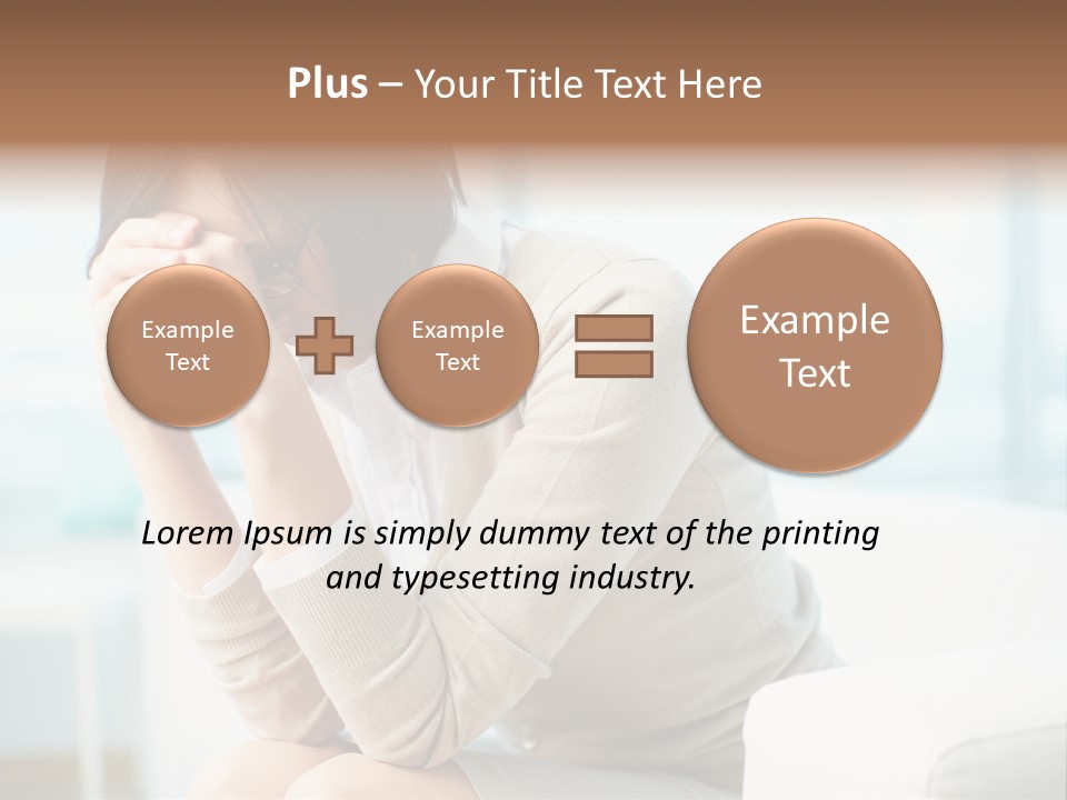 Unhappy Mentalcare Office PowerPoint Template