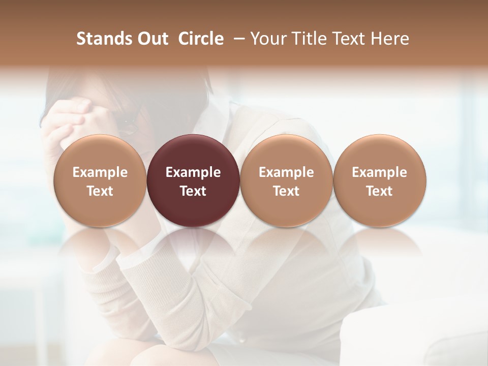 Unhappy Mentalcare Office PowerPoint Template