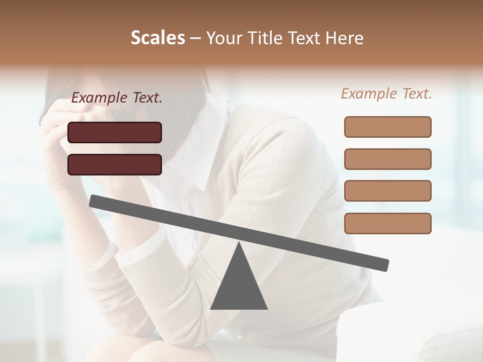 Unhappy Mentalcare Office PowerPoint Template