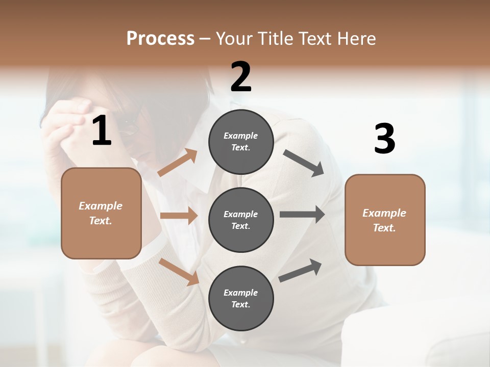 Unhappy Mentalcare Office PowerPoint Template