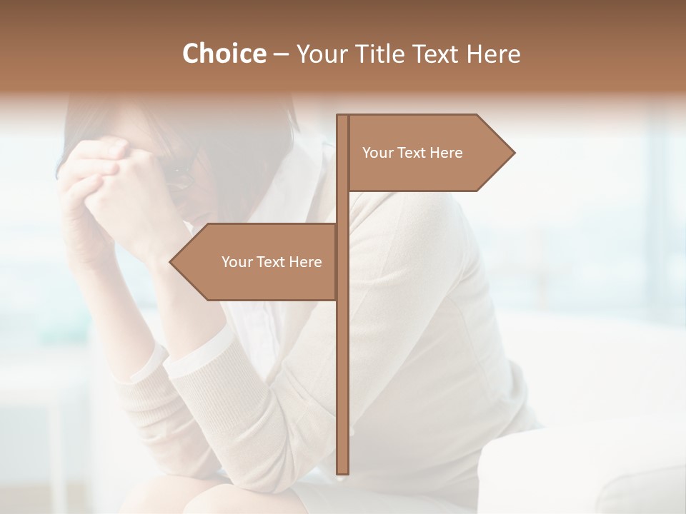Unhappy Mentalcare Office PowerPoint Template