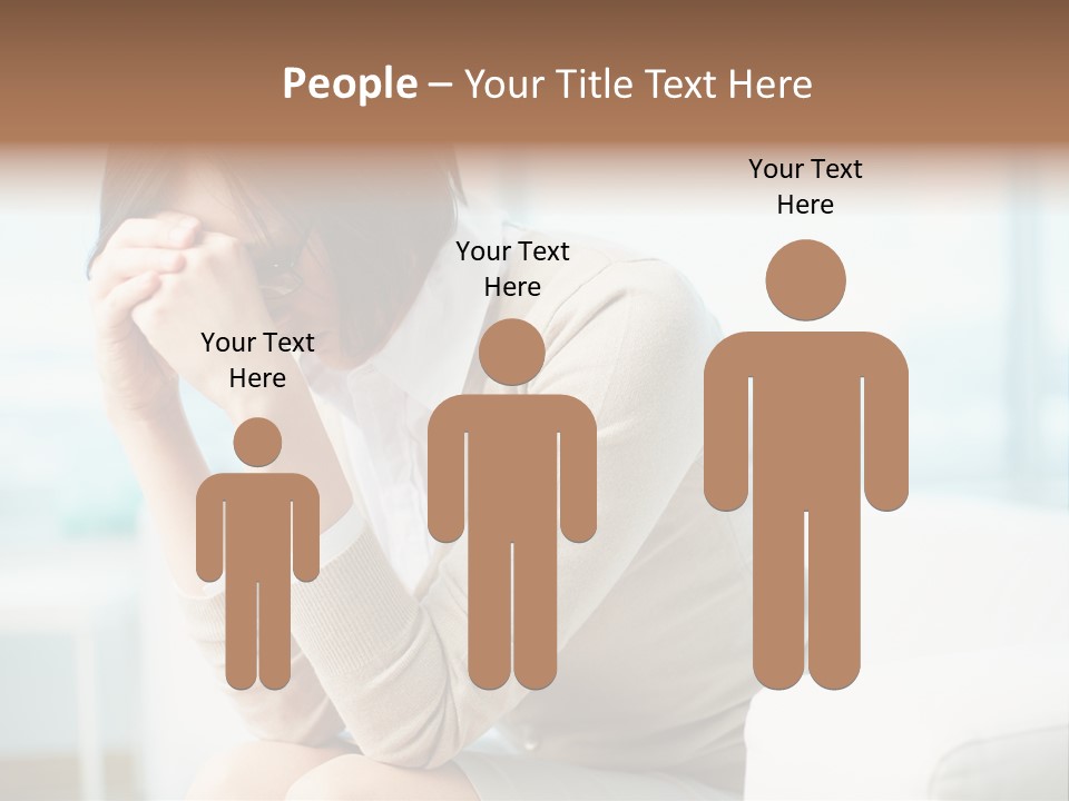 Unhappy Mentalcare Office PowerPoint Template
