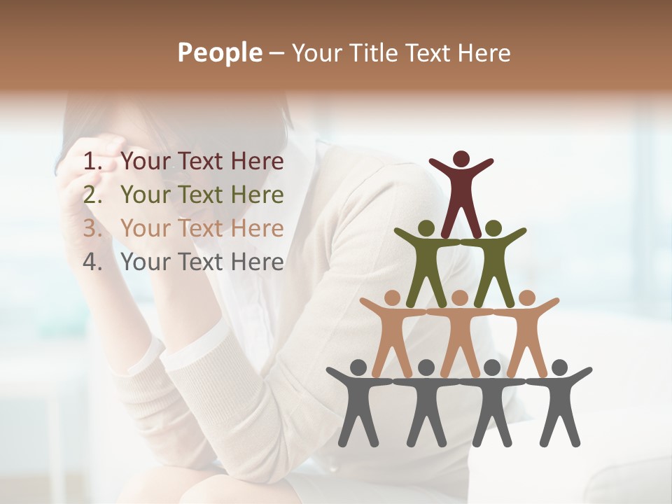 Unhappy Mentalcare Office PowerPoint Template