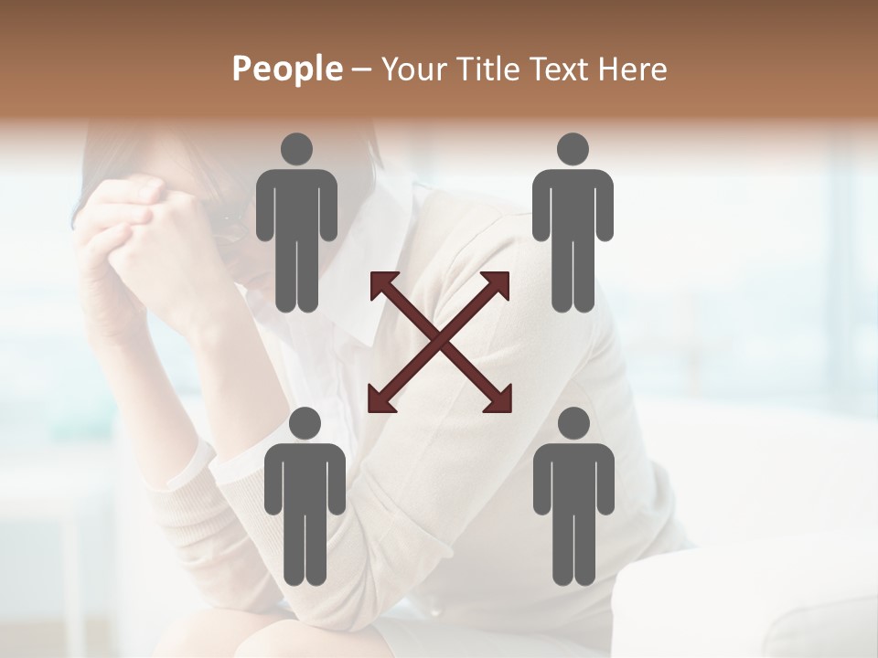 Unhappy Mentalcare Office PowerPoint Template