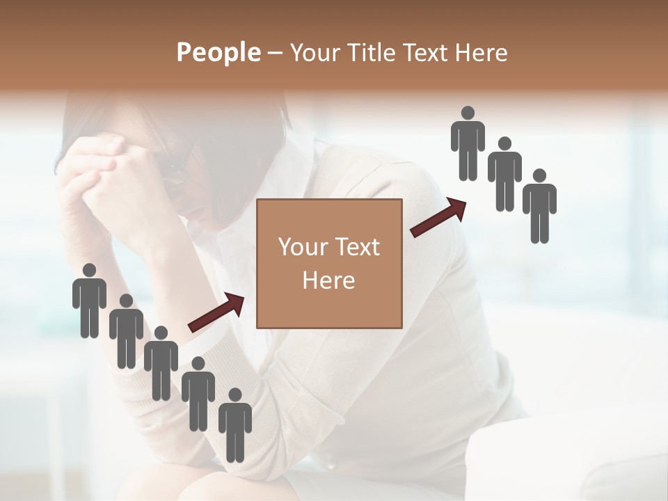 Unhappy Mentalcare Office PowerPoint Template