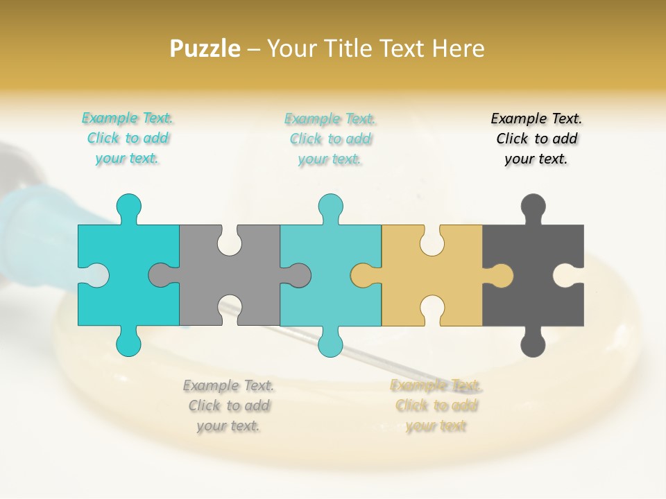 Injection Medicine Safe Sex PowerPoint Template