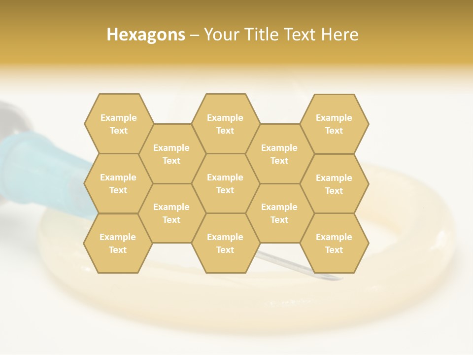 Injection Medicine Safe Sex PowerPoint Template